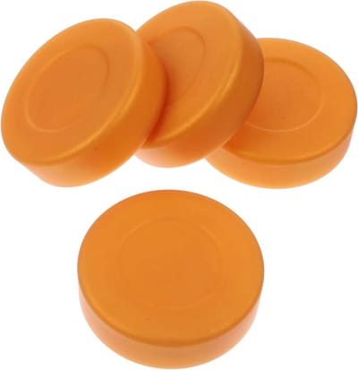 Sport Pucks - Training Schijven - IJshockey Oefenen - Verstelbaar Ontwerp - 7.2x7.2x2CM - Goud