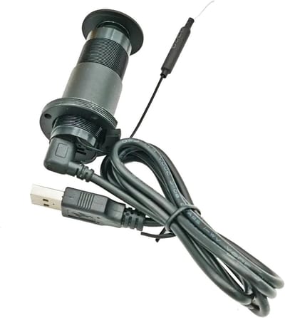 Video Deurcamera - Slim Kijkgaatje - Huis Beveiligen - Bewegingsdetectie - 1080p HD - Zwart