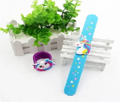 Kinder Armband Unicorn Paars - Slap On armband - Armband - Kinderamband - Armbandje - Unicorn - Paarse Armband - Bracelet - Unicorn klikarmand