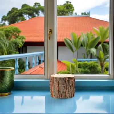 3 Stuks Houten Bloembakken voor Tuin en Binnen, Ideaal voor Cactus, Bonsai en Planten Decoratie