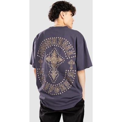 Ninth Hall Tone Def Boxy T-Shirt blauw