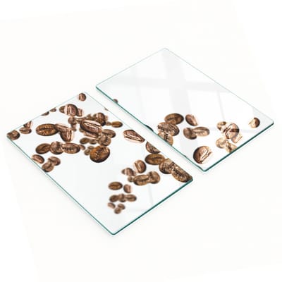 Multifunctionele decoratieve snijplanken van gehard staal voor in de keuken, geschikt voor koffiebonen, 2x30x52 cm