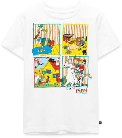 Pippi Langkous En Je Vrienden Tegels Premium T Shirt Kinderen