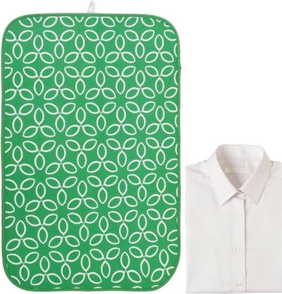 Draagbare strijkmat - Opvouwbare onderlegger - Kreukvrij strijken - Antislip oppervlak - 60 x 90 cm - Grijs