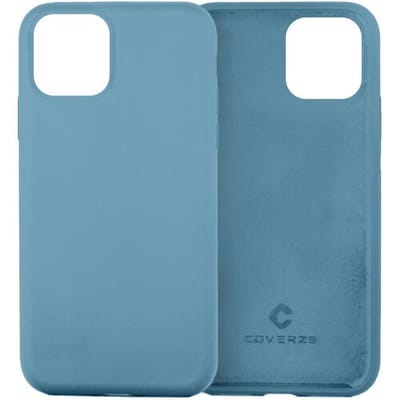 Coverzs Luxe Liquid Silicone case geschikt voor Apple iPhone 11 - beschermhoes - siliconen backcover - optimale bescherming - lichtblauw
