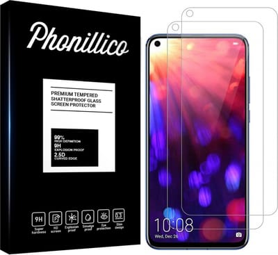 Screenprotector voor Honor View 20 - 2 stuks Beschermglas van glas Transparante glazen schermbeschermfolie