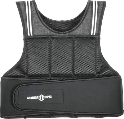 Gewichtsvest met uitneembare gewichten - Maat naar keuze - Trainingsvest voor pull-ups, push-ups, squats - Fitnessvest voor hardlopen gewichtsvest