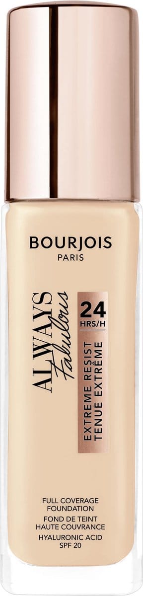 Bourjois Always Fabulous Foundation - 100 Rose Ivory