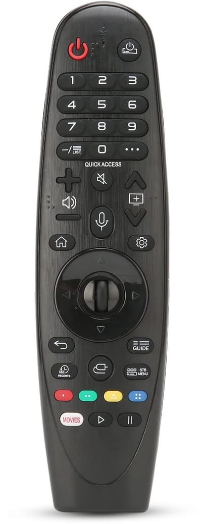 Dailygoody - Vervangende Afstandsbediening - Eenvoudige Bediening - Geschikt voor diverse TV's - Compact formaat - Innovatieve oplossing - Direct gebr..