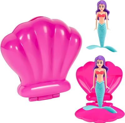 Zeemeermin Speelgoed - Drijvend Badspeelgoed - Zomer Plezier - Roterend Effect - 17 x 12.5 cm - Roze