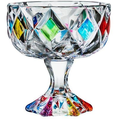 300ml IJscup Glas Dessert Yoghurtbekers Creativiteit Handbeschilderd Kelk Fruitpudding Saladekom Dessert Milkshakebeker
