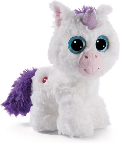 Nici knuffel eenhoorn Glubschis Lilaluna 17cm pluche speelgoed.