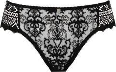 Slip-Empreinte cassioppee-Zwart-40/m