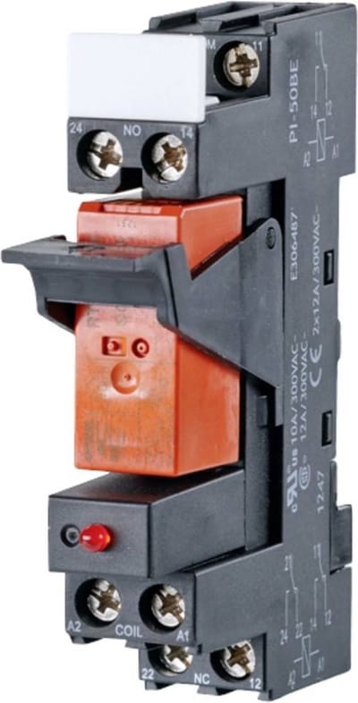 Metz Connect RM 21-21 24 V DC Relais 24 V/DC (max) 2x wisselcontact Piece 1 stuk(s)