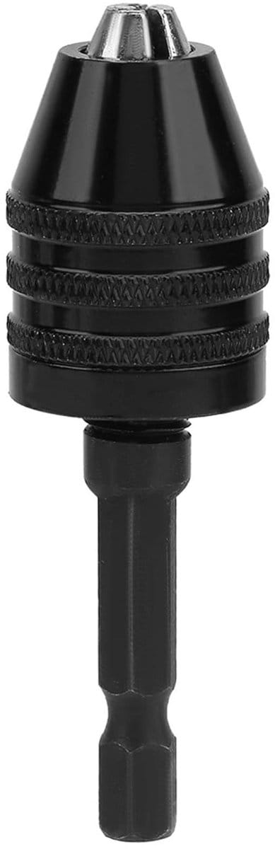 Snelle Verwisselbare Boorkop met Drie Klauwen 0.3-6.5mm 1/4 Inch Hexagon Shank voor Mini Booraccessoires, Ideaal voor Thuis en Werkplaats Gebruik