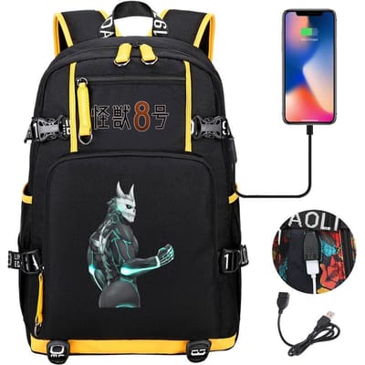 3-delige Schoolrugzakset voor Studenten Grote Capaciteit Oxford Stof Schooltas met Schouderband en Etui 48CMX30CMX15CM