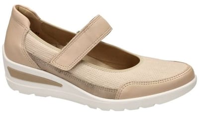 Ara -Dames - zandkleur - ballerina's & mocassins - maat 38