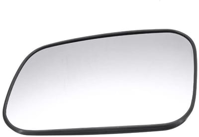 Dailygoods- Spiegelglas Verwarmd - Achteruitkijkspiegel Glas - Vervanging voor Discovery 2 1998-2004 - ABS/Glas - Onderdeelnummer CRD100650/CRD100640 - Duurzaam en nauwkeurig snijwerk - Zijspiegelglas