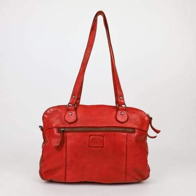 Bear Design Lieke Leren Schoudertas - Rood