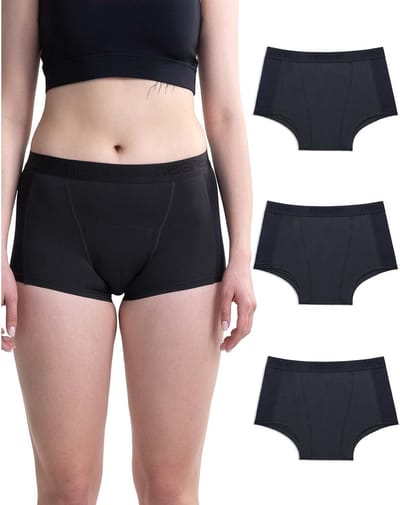 Absorberend Menstruatie Ondergoed voor Dames - Hoge Taille Katoen voor Zware Bloedingen