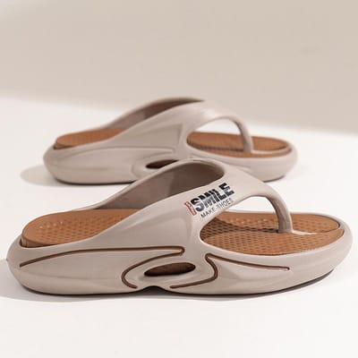Massage Slippers voor Heren Zomer Ademend Strand Schoenen Sandalen Heren Luxe Slippers Ademend Plus Grote Maat Heren Slippers 46 41-42 gray