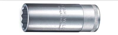Stahlwille serie 51 Langedop twaalfkant 1/2" 20.80 mm - 13/16 - HPQ Verchroomd - Prijs per stuk
