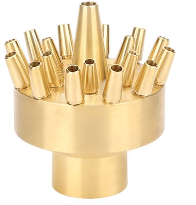 Brass Fountain Spray Head - Water Fountain Sprayer - Sprayer Head voor Tuin - Interne Draad 1in