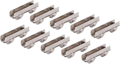 Set van 10 vervangingswielen voor schuifdeuren, 8mm breed, ideaal voor glazen deuren, meubels en douchecabines