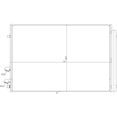 Condensor, airconditioning NRF 350477