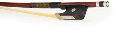 ELS BDF-10/44 strijkstok contrabas, 4/4, frans, brazielhout, achthoek, ebben slof, enkel oog, balein imitatie