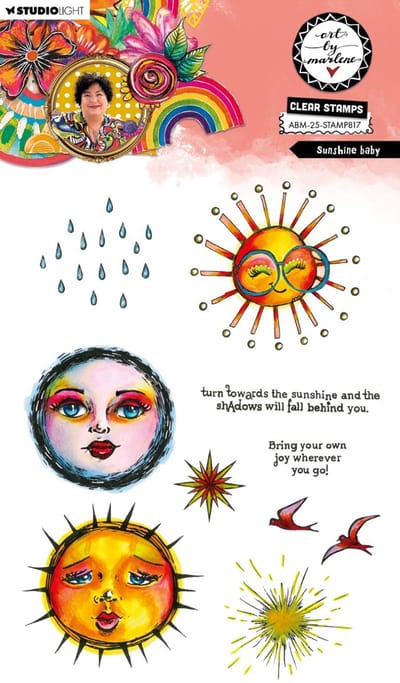 Clear stamp ABM 25 collection - Sunshine baby nr. 817
