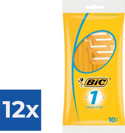 Bic Scheermesjes Sensitive - Voordeelverpakking 12 stuks