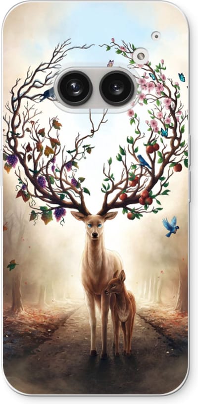 Case Company® - Hoesje geschikt voor Nothing Phone (2a) hoesje - Seasons Change - Soft Cover Telefoonhoesje - Bescherming aan alle Kanten en Schermrand