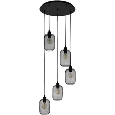 EGLO Wrington - Hanglamp - E27 - Ø 54 cm - Zwart