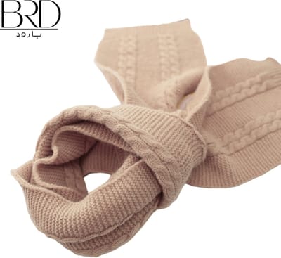 Winter Kind Sjaal Beige - 2-5 jaar - Gebreid