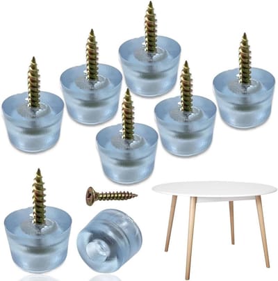 Antislip rubberen voetjes - set van 8 voor meubels en audiostoelen