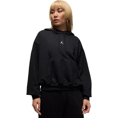 Jordan fleece Hoodies Dames - Zwart - Maat XXL - Katoen Jersey