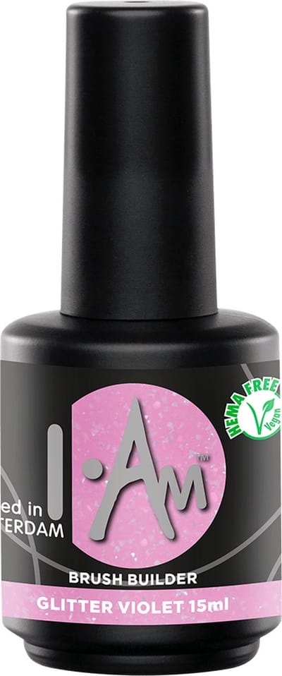 I.AM Brush Builder 15ml Glitter violet