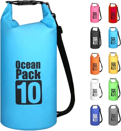 Waterdichte tas voor zwemmen en outdoor | 2L tot 30L | Verkrijgbaar in 11 kleuren