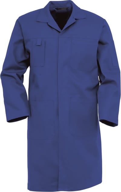 HAVEP Lange jas drukknoop Basic 4023 - Korenblauw - 50
