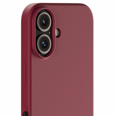 Holdit Silicone Case geschikt voor Apple iPhone 16 - Red Velvet