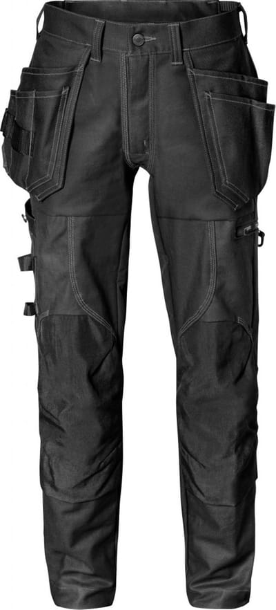 Fristads Werkbroek Stretch 2604 Fasg - Zwart - C46