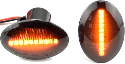 Dynamische Zijmarkeringslichten - Knipperende LED - Voertuig Verlichting - Gerookte Lens - Links Rechts