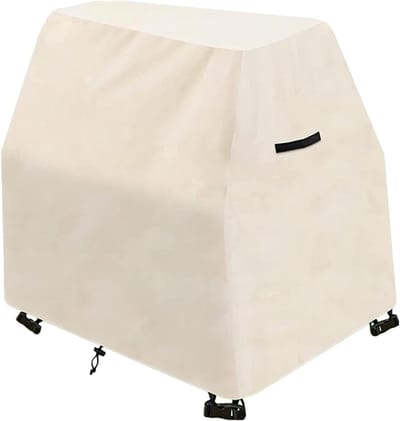 Watertafelhoes - Zandbak Deksel - Bescherming Buiten - Waterdicht Oxford - 105 x 65 x 84 cm - Beige