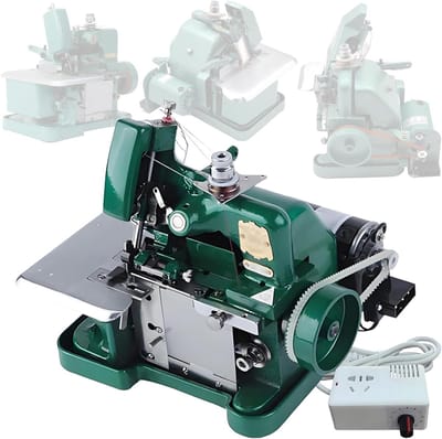 Professionele Overlockmachine - Lockmachine Naaimachine - Stoffen Afwerken - Metalen Frame Krachtige Motor - 3000 Steken/Min