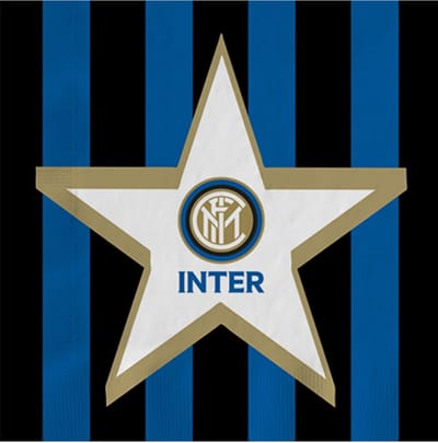 BIGIEMME SRL - 20 papieren Inter servetten