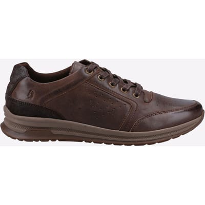 Hush Puppies Joseph Leren Herenschoenen Met Veters In Bruin Leer