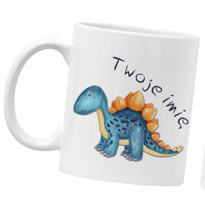 Gepersonaliseerde Dino Mok voor Kinderen - Met Naam