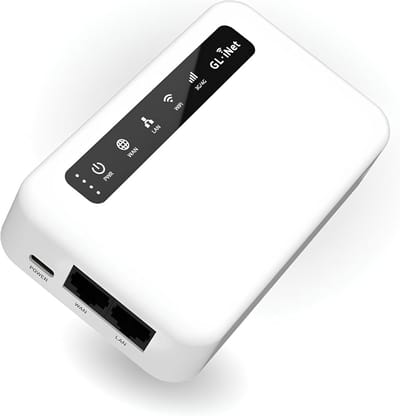 Draagbare 4G LTE Smart VPN Router met OpenWrt en 5000mAh Batterij voor Reizen en IoT