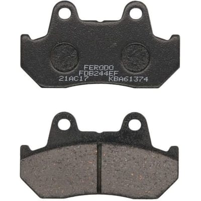 ferodo remblokje voor motor honda 125 cb td 1982-1988 av / fdb244ef nieuw